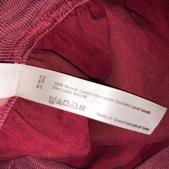 Free People Movement Chica Lyrical Flow Pant Berry L - Picture 8 of 15